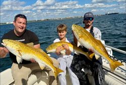 Three anglers fishing in Pensacola