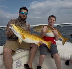 Two people fishing in Florida