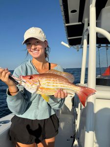 Person fishing in Pensacola