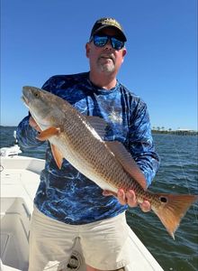 Redfish caught while fishing in Florida