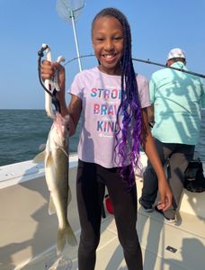 Successful angler fishing in Ohio