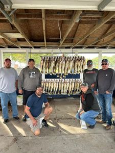 6 anglers enjoying fishing in OH