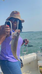 Angler enjoying a day of fishing in OH