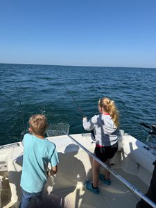 Scenic lakeside view at Marblehead