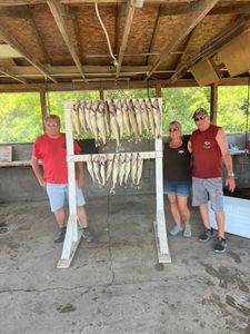 Fishing in Ohio with 3 people