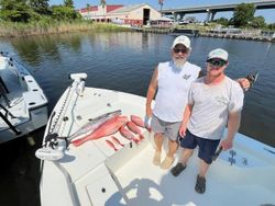 Sunrise fishing in Pensacola Fishing Charter