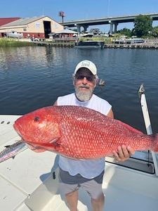 Spectacular catch of the day in Pensacola! Snapper