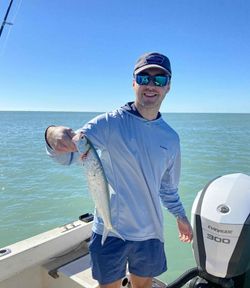 One person fishing in Florida