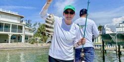 Sheepshead fish caught during fishing tour in Englewood