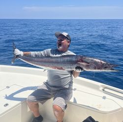 Angler holding a fishing rod in Orlando