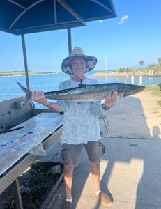 Caught a big king mackerel fish while fishing in Orlando