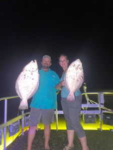 Flounder fun—great day with the catch of the day! 