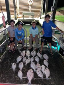 Flounder fishing is fun!