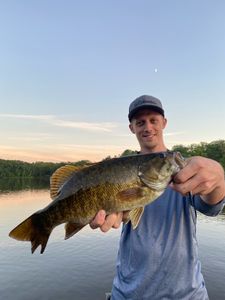 A single angler fishing in Stanwood