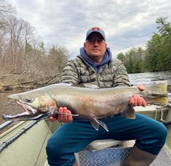 Angler fishing in Stanwood