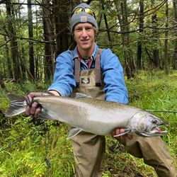 Chinook salmon caught while fishing in Stanwood