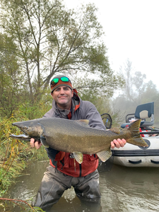 Nice Chinook on the fly in clear conditions!