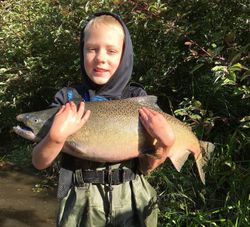 2 muskellunge caught while fishing in Stanwood