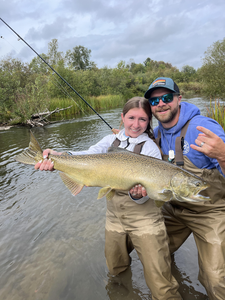 Great day fly fishing in Stanwood! Nice catch on the river.