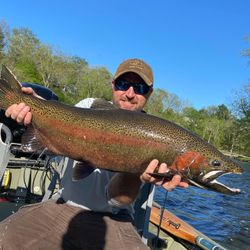 Angler with big 27-inch fish in MI