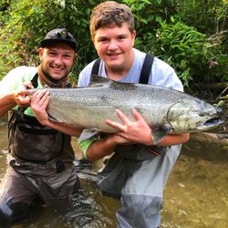 Majestic lake trout caught in MI