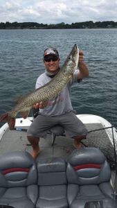Muskellunge caught on a fishing trip in MI