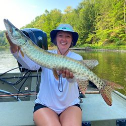 Muskellunge caught during fishing trip in Stanwood