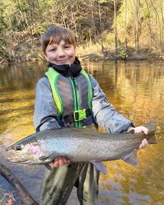 Glorious rainbow trout caught in Stanwood