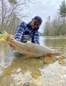 Rainbow trout fishing in Stanwood