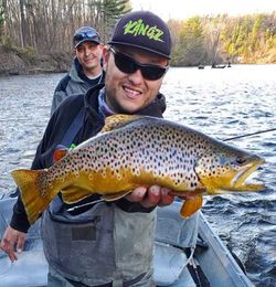 Sea Trout caught while fishing in MI