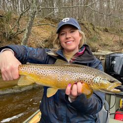 Sea trout caught while fishing in MI