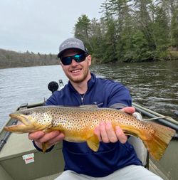 Lone angler fishing in MI