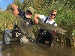 Two big fish caught in Stanwood