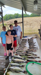 Catch of 4 King Mackerel fish in MO