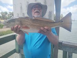 Redfish caught during fishing tour in Corpus Christi TX