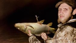 A single common carp caught fishing in VT