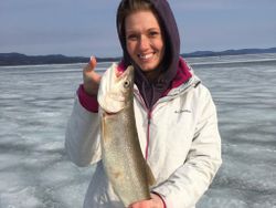 Fishing in VT with 1 fish