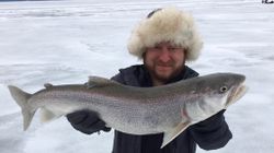 Lone angler in Vergennes
