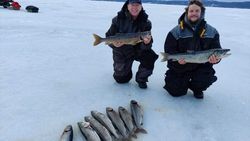 3 big fish caught while fishing in Vergennes