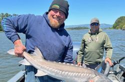 White Sturgeon fishing in OR