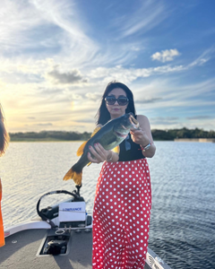A person fishing in Orlando