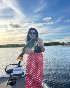 Person fishing in Orlando