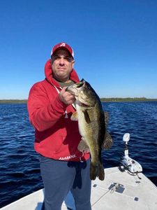 Smallmouth bass caught while fishing in Orlando