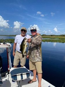 Two people fishing in Orlando