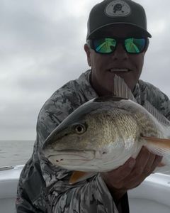 A single angler fishing in NC