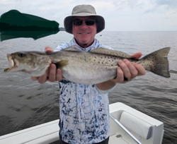 Battling the elements with a light tackle in the quest for the big catch!