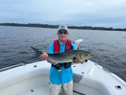 One person fishing in North Carolina