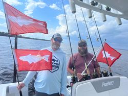 One fishing enthusiast enjoys a tour in Oriental