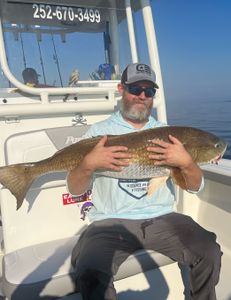 One person fishing in North Carolina