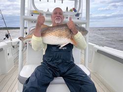 Two fish caught during fishing tours in Oriental